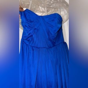 David’s Bridal Convertible Royal Blue Bridesmaid dress. Worn once no alterations